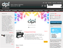 Tablet Screenshot of dpitechnology.com